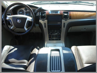 Luxury SUV Cadillac Escalade Interior